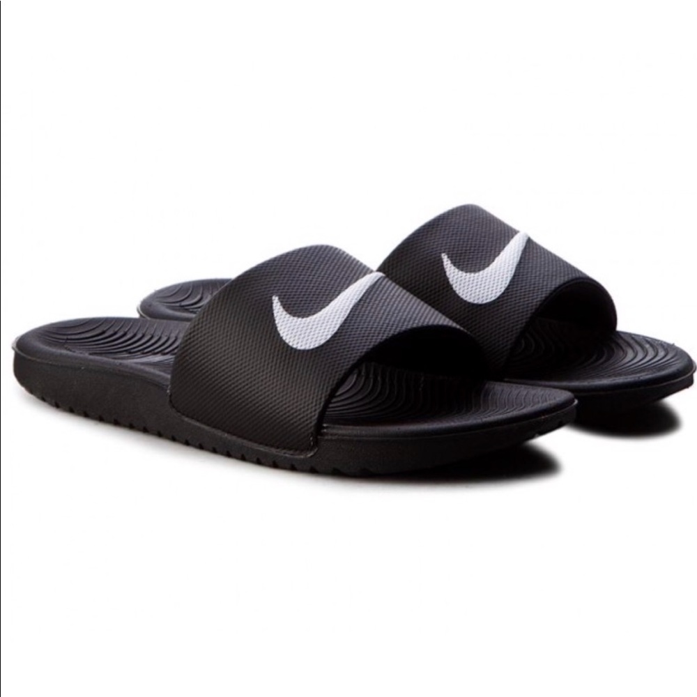 Nike rare NWT kawa slides sandals black - Picture 3 of 7